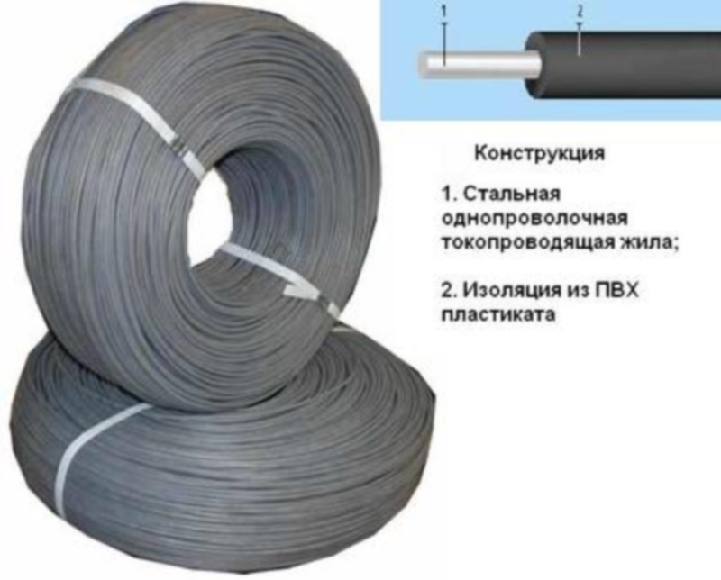 ПНСВ провод для прогрева бетона.